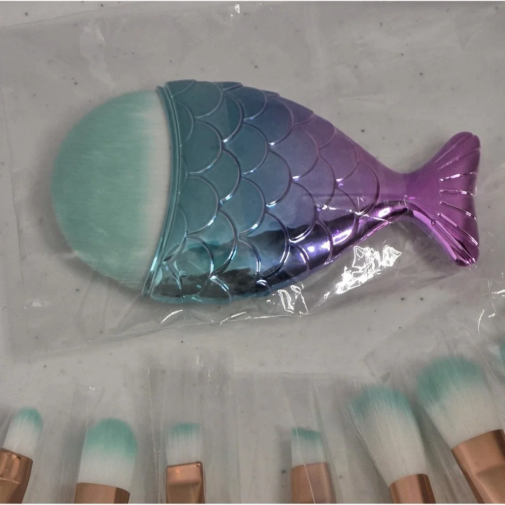 11 PCS Kids Makeup Brushes Set‎ for Girls Cute Tween Teen Girl Gift Trendy NEW